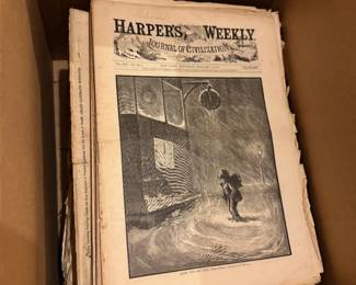 Cool old Harper's Weekly collection, civil war