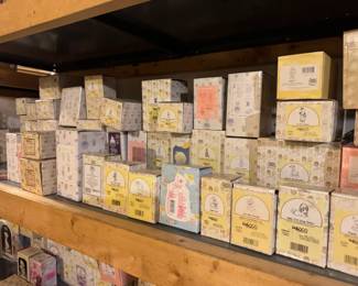 Gigantic Precious Moments collection, all over house. Most have boxes!!