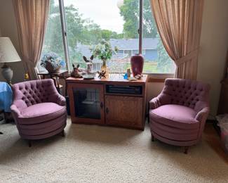 CHAIRS, STEREO SYTEM AND MORE