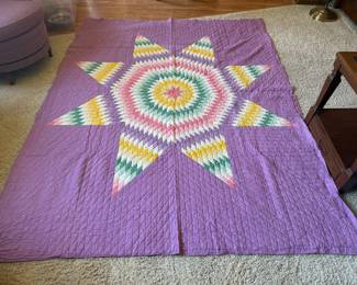 ANTIQUE LONE STAR QUILT