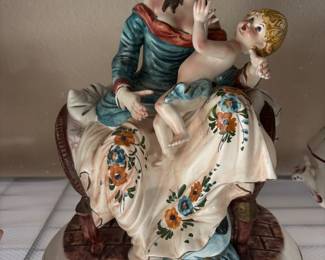 Capodimonte Mother and Child