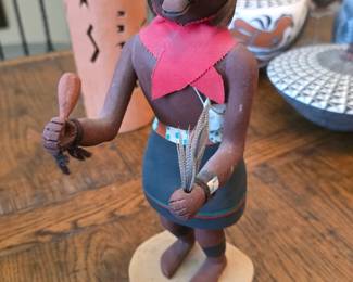 Handmade Hopi Mudhead Kachina doll