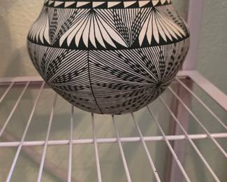 Hand-Coiled Acoma Pueblo Fine-Line Pottery