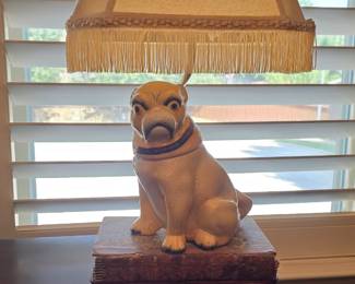 unique animal/dog lamp