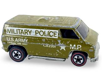 1974 Redline Hot Wheels Military Police Car