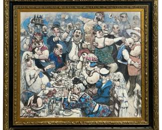 Barry Leighton-Jones Fine Canvas Lithograph
