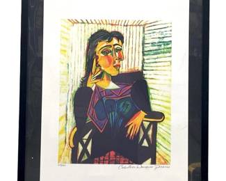 Picasso “Dora MaarbSeated" Giclee