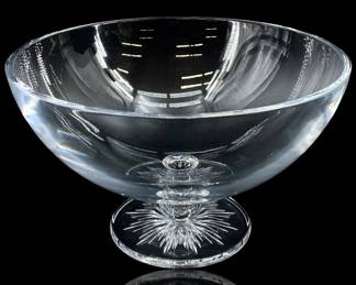 Waterford Crystal Clear Light Footed Bowl