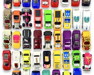 43 1990's Hot Wheels Collection