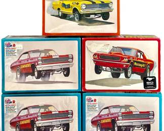 5pc AMT 1:25 Scale “Funny Car" Collection