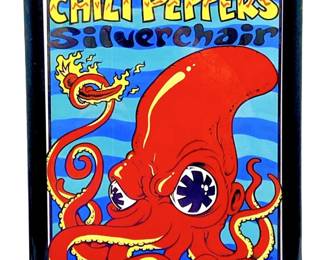 Red Hot Chili Peppers 1996 Concert Poster