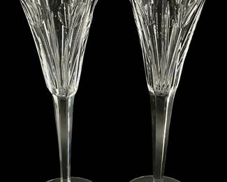 Waterford Millennium Health Toasting Flutes