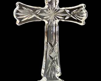 Vintage Waterford Crystal Standing Cross