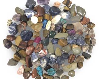 Assorted Natural Tumbled Healing Stones Mix