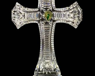 Vintage Waterford Crystal Clare Standing Cross