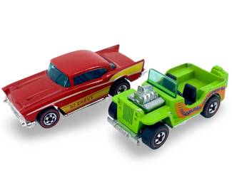 1970’s Redline Hot Wheels ‘57 Chevy & Grass Hopper