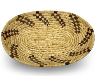 Hand Woven Papago Coiled Basket