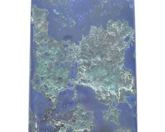 Polished Blue Green Azurite Slab