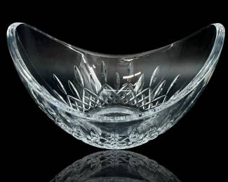 Waterford Lismore Crystal Essence Ellipse Bowl