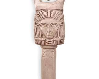 Vintage Egyptian Hathor Sistrum
