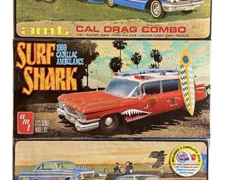3pc AMT Cal Drag Combos & Surf Shark Cadillac