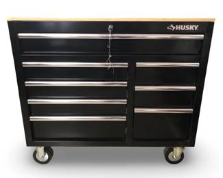Husky 8 Drawer Rolling Workbench Cabinet