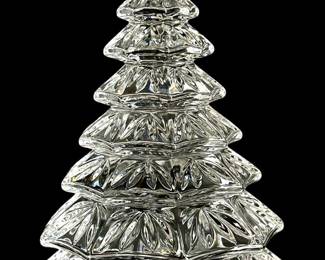 Waterford Crystal Christmas Tree Sculpture