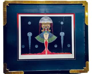 Signed Erte “Salome" Limited Serigraph