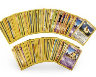 Collectible Base Set Pokemon Trading Card Group