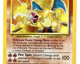 Rare! Holoographic Charizard Base Set Pokemon Card