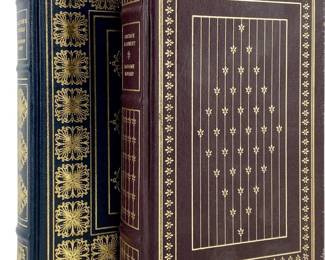2pc Franklin Library Book Collection