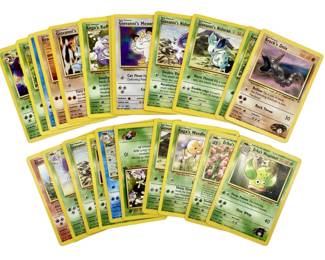 31pc Gym Leader Pokemon Card Collection