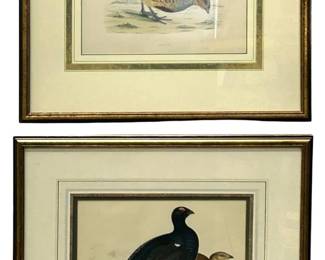 2pc. Beverley R. Morris Lithographs