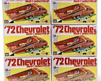 6pc MPC ‘72 Chevrolet Racer’s Wedge/Pick-Ups
