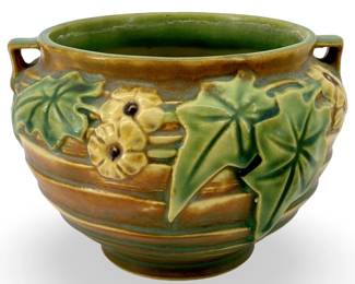Vintage Roseville Pottery Luffa Vase