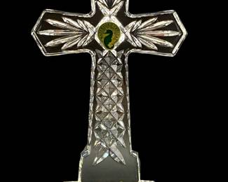 Vintage Waterford Crystal Medieval Cross