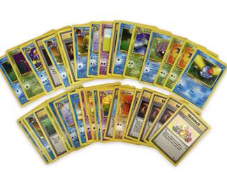 40pc Fossil Pokemon Card Collection