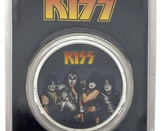 1oz .999 Fine Silver EpicRights 2 Dollar KISS Coin