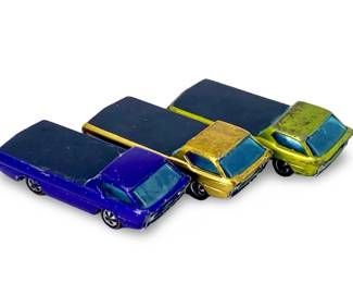 3pc 1967 Deora Redline Hot Wheels Cars