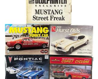 5pc Mixed Brand 1:25 Scale Model Cars