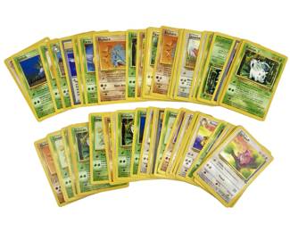 Collectible Jungle Pokemon Trading Card group