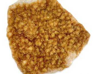 Bolivian Druzy Citrine Crystal Cluster