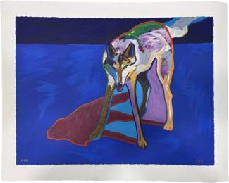 “Wolf Medicine" Limited AP Serigraph John Nieto