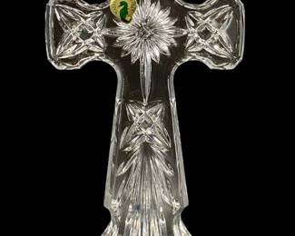 Vintage Waterford Crystal Kells Standing Cross