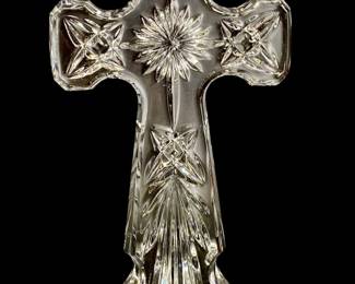 Vintage Waterford Crystal Kells Standing Cross