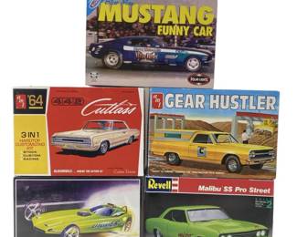 5pc Mixed Brand 1:25 Scale Model Cars