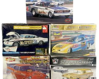 5pc 1:25 Scale Model Car Collection