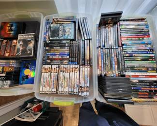 Sampling of DVDs some still sealed, sets and singles
