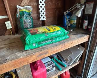 potting soil and other garden supplies