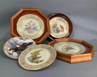 Lenox and Castlereagh Plates with Cases